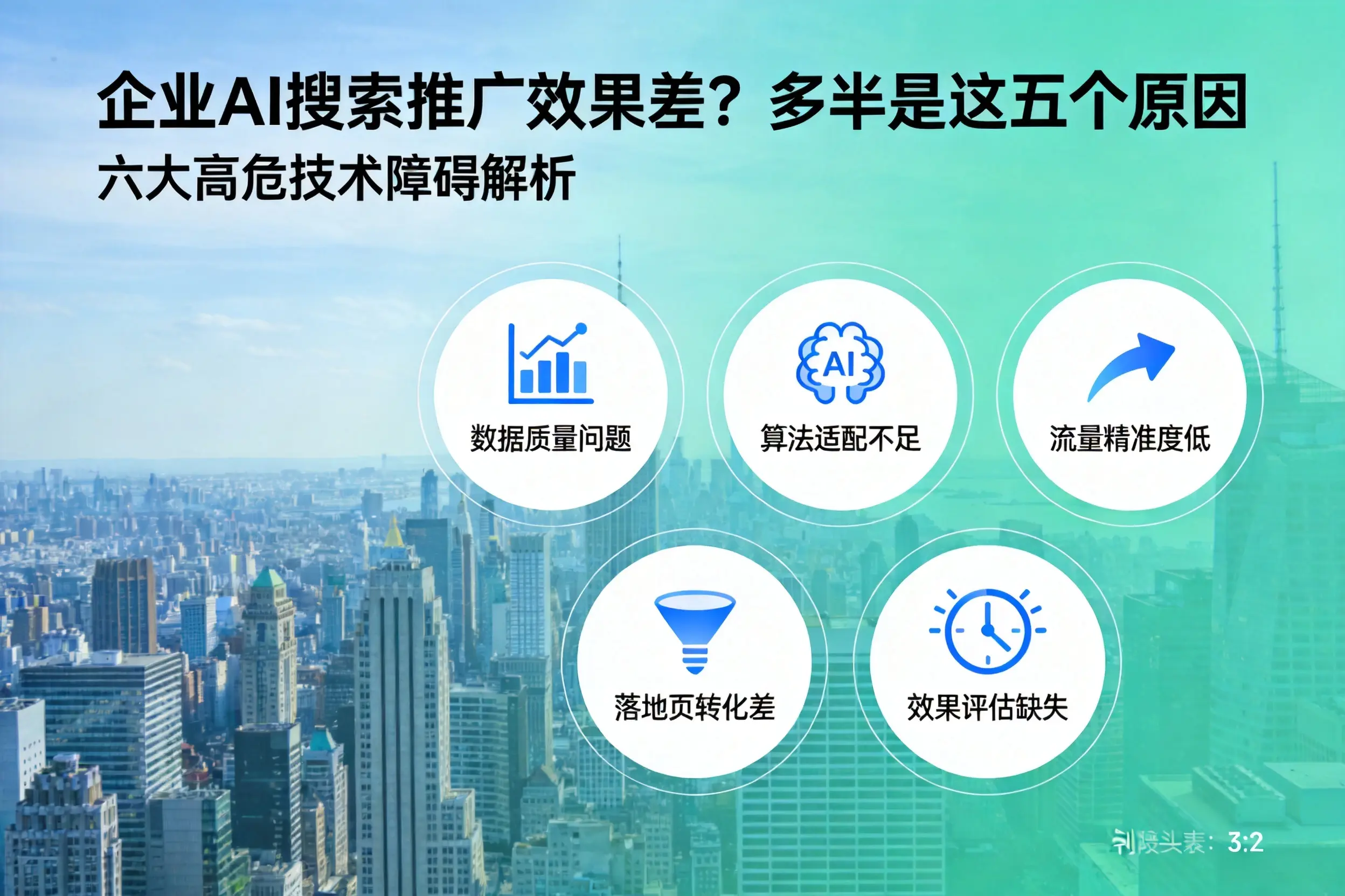 交口企业AI搜索推广效果差?多半是这五个原因